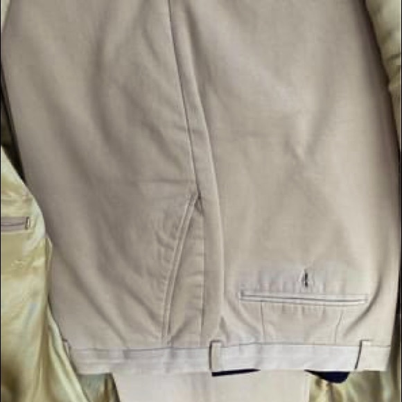 Men’s Italian cotton Khaki suit 42R - Picture 6 of 9